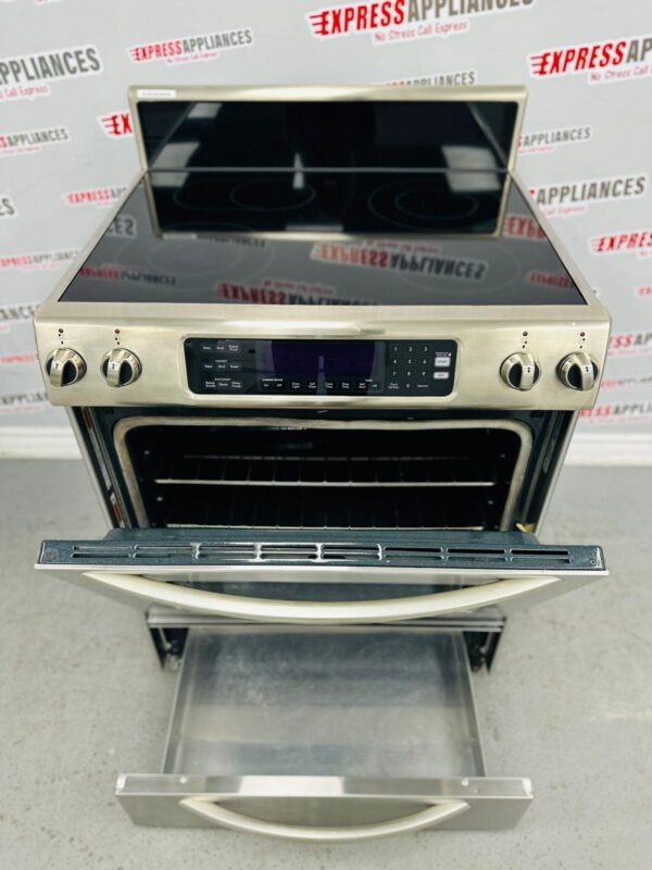 Used KitchenAid 30" Stainless Steel Glass Top Range YKERS807SS00 For Sale