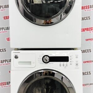 Used Apartment Size GE Washer and Dryer 24” Set For Sale