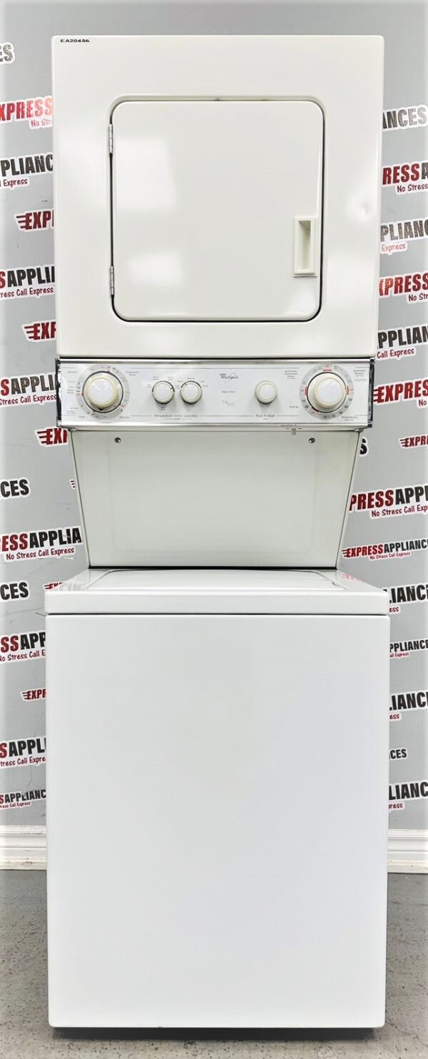 Used Whirlpool 24” Washer and Dryer Laundry Center YLTE5243DQ3 For Sale