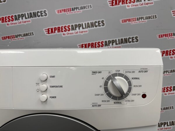 Used Whirlpool 24” Stackable Condo Electric Dryer YWED7500VW For Sale
