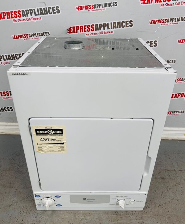 Used GE Space Maker 24” Electric Dryer PCKS443EB2WW For Sale