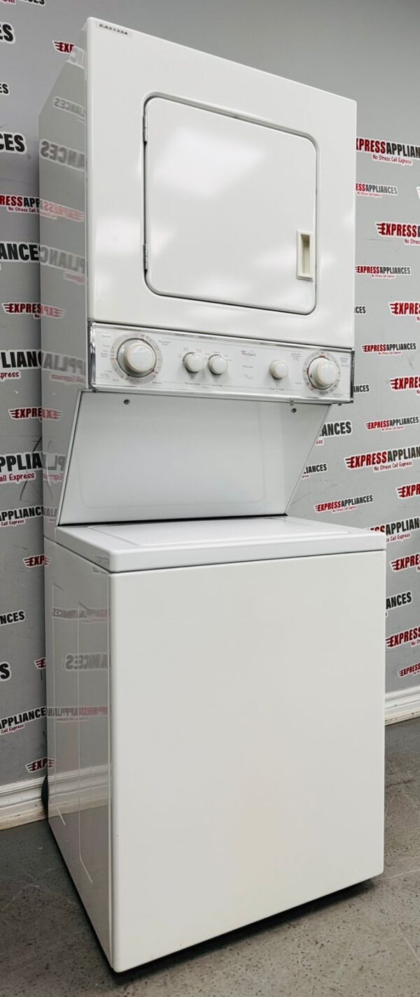 Used Whirlpool 24 Inch Laundry Center Washer and Dryer YLTE5243DQ2 For Sale