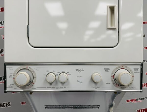 Used Whirlpool 24 Inch Laundry Center Washer and Dryer YLTE5243DQ2 For Sale