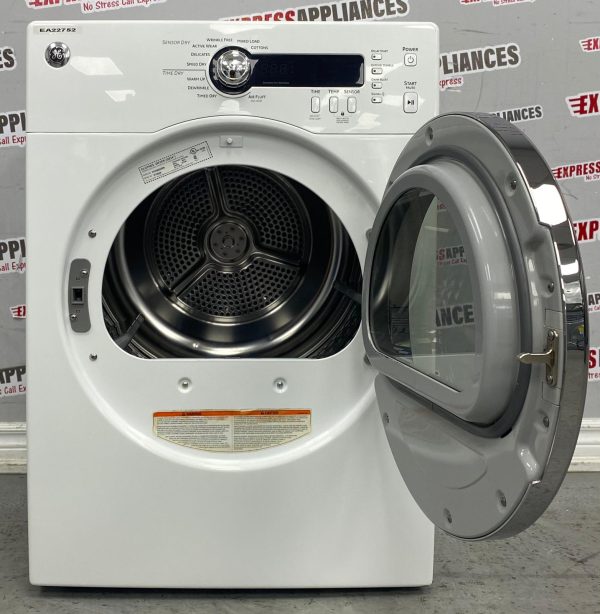 Used GE Electric 24” Stackable Dryer PCVH480EKWW SKU: EA22752 For Sale