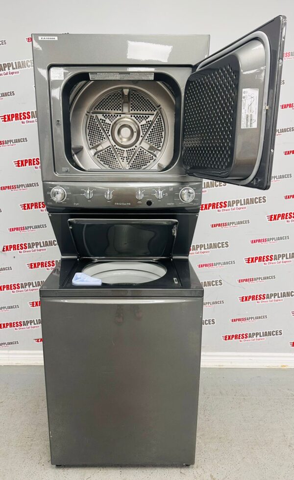 Used Frigidaire 27” Laundry Center Washer/Dryer Tower FFLE40C3QT0 For Sale
