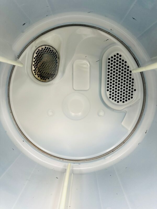 Used Inglis Top Load Washer and Dryer Side by Side Set (NEA20577, EA20573) For Sale