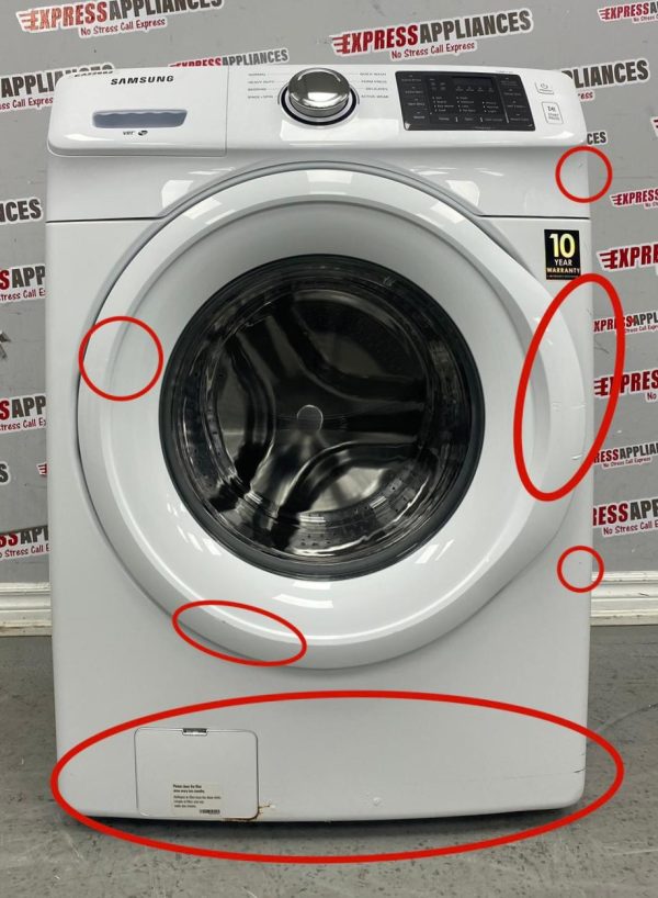 Used Samsung Front Load Washing Machine WF42H5000AW/A2 For Sale