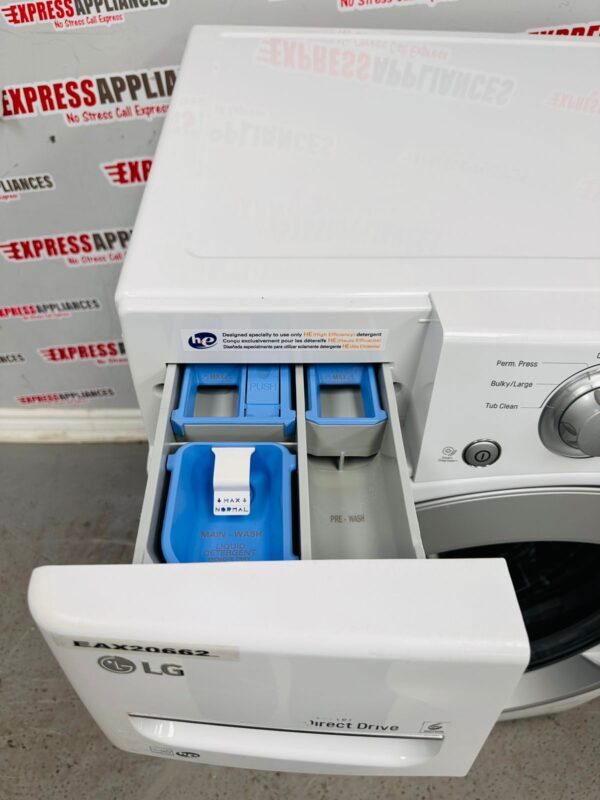 Used LG 27” Front Load Washing Machine WM3170CW For Sale