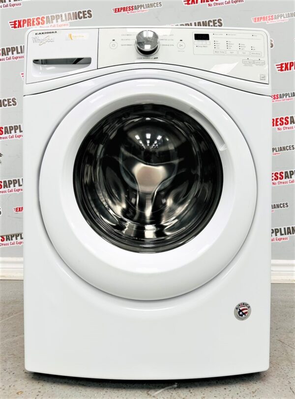 Used Whirlpool 27” Front Load Washing Machine WFW75HEFW0 For Sale
