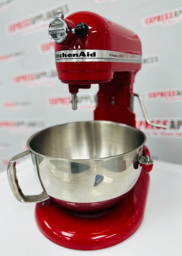 Used KitchenAid Red Mixer KV25MCXER Professional 550 For Sale