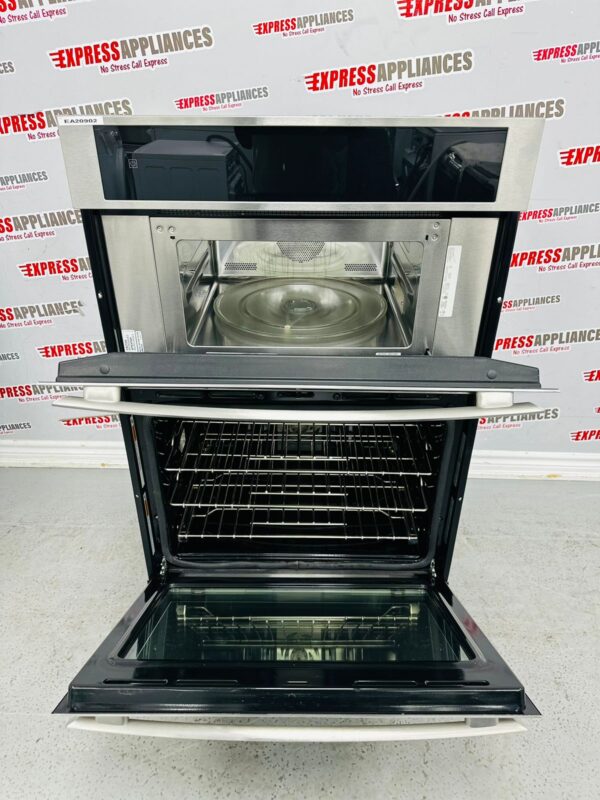 Used 30” Jenn-Air Combo Microwave Wall Oven JMW3430DS01 For Sale