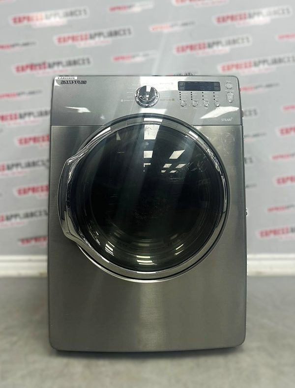 Used Samsung 27” Electric Stackable Dryer DV350AEP/XAC For Sale