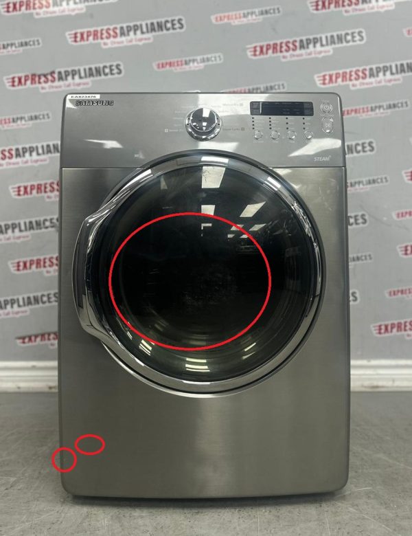 Used Samsung 27” Electric Stackable Dryer DV350AEP/XAC For Sale