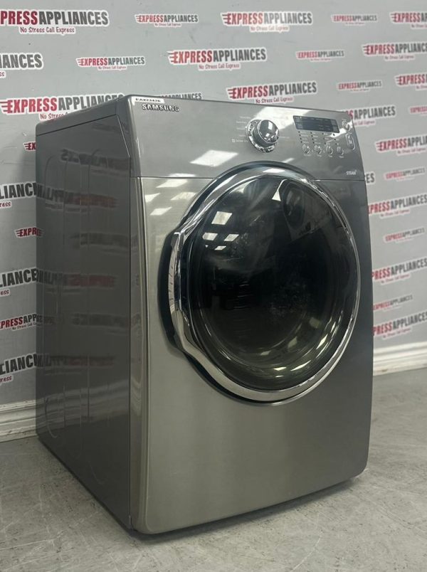 Used Samsung 27” Electric Stackable Dryer DV350AEP/XAC For Sale