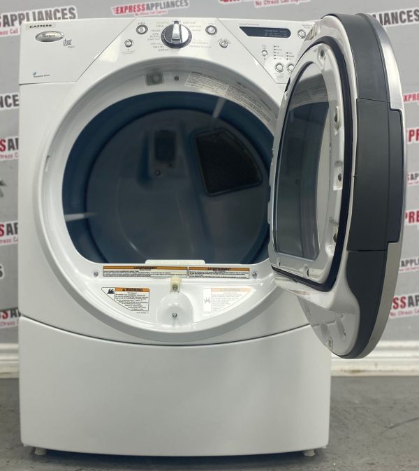 Used Whirlpool 27” Electric Stackable Dryer YWED9550WW0 For Sale