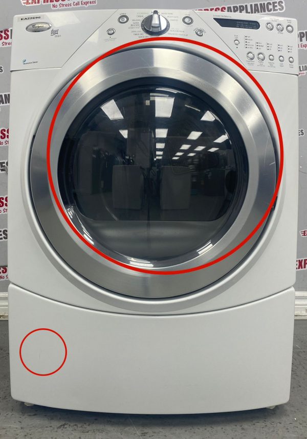 Used Whirlpool 27” Electric Stackable Dryer YWED9550WW0 For Sale