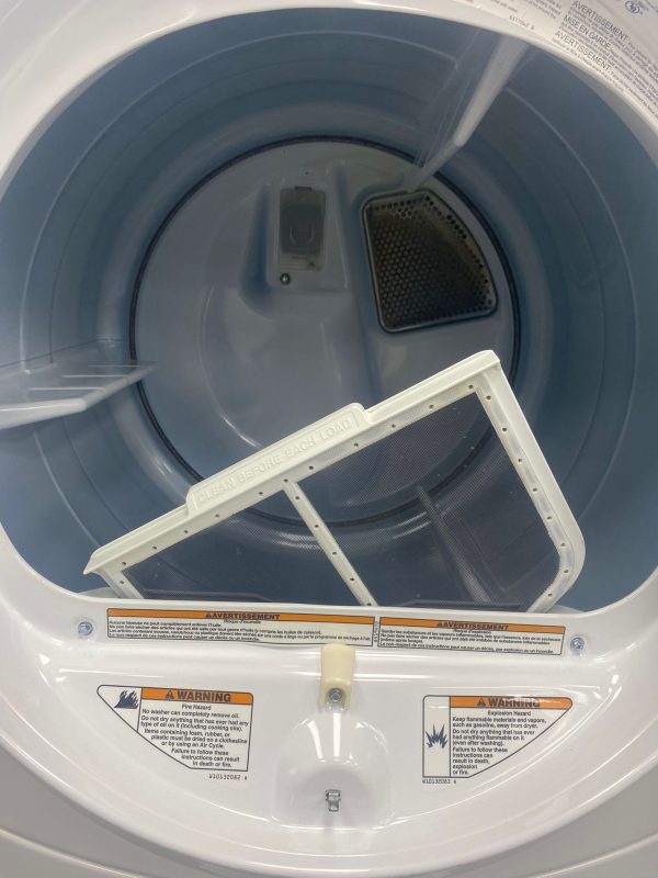 Used Whirlpool 27” Electric Stackable Dryer YWED9550WW0 For Sale