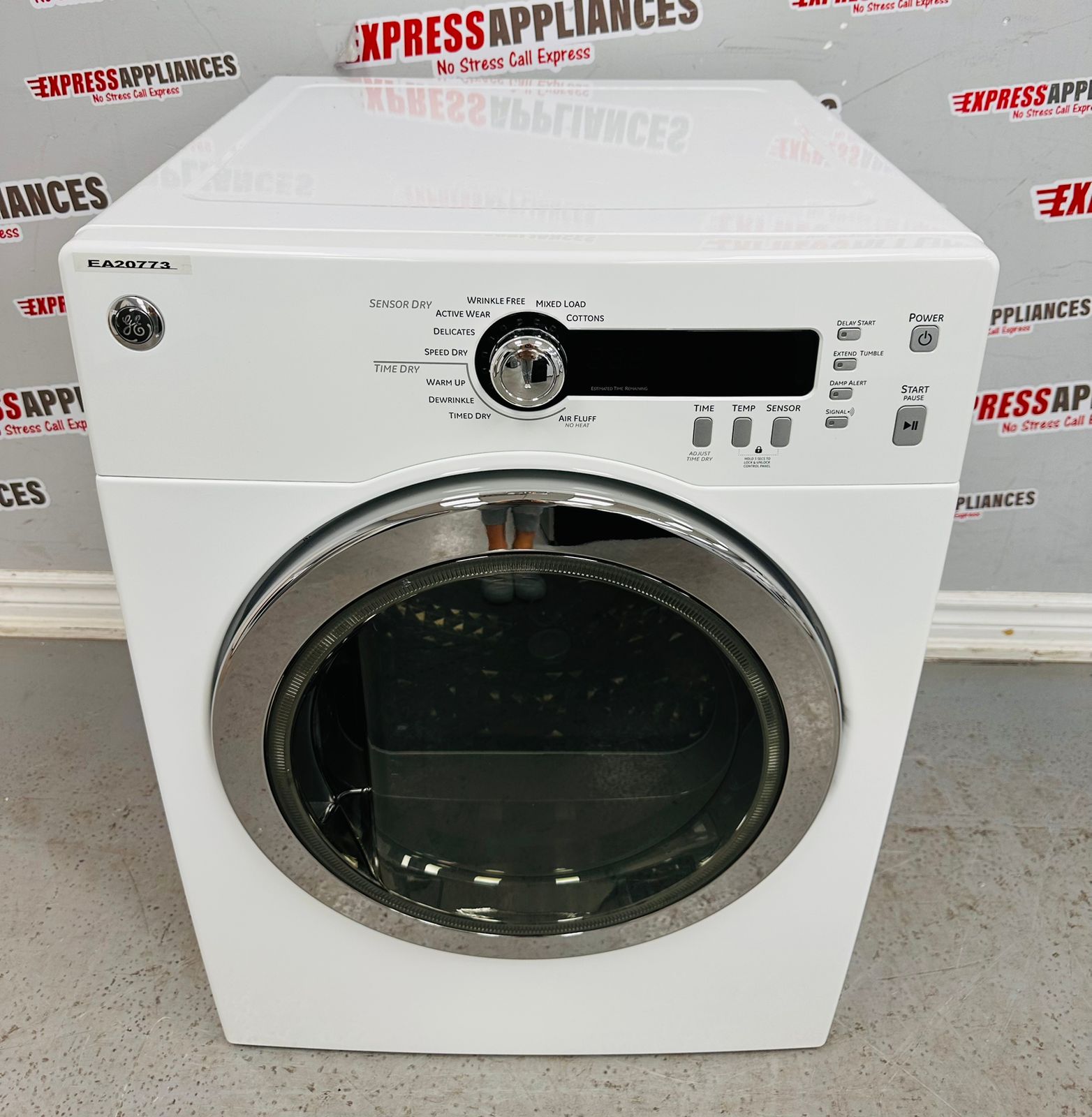Used GE Dryer PCVH480EK0WW For Sale ️ Express Appliances