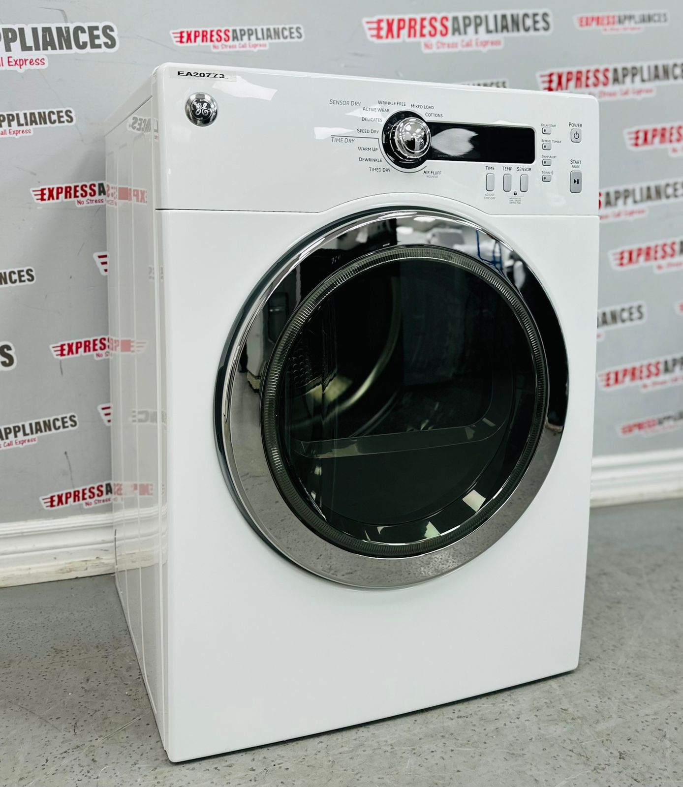 Used GE Dryer PCVH480EK0WW For Sale ️ Express Appliances