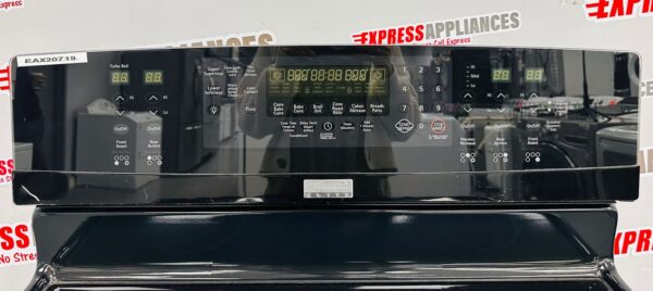Used 30” Kenmore Double Oven with Glass Top Range A970-600192 For Sale