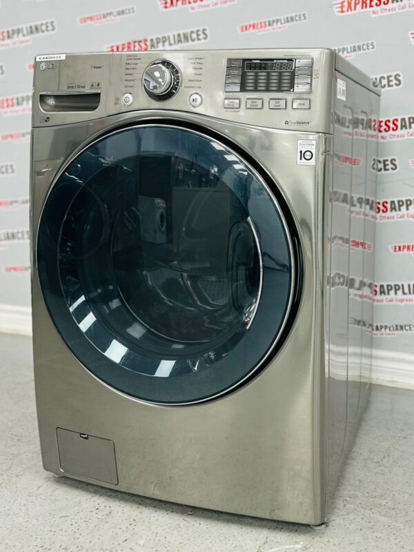 Used 27” Stackable Steam LG Front Load Washing Machine WM3570HVA/01 For Sale