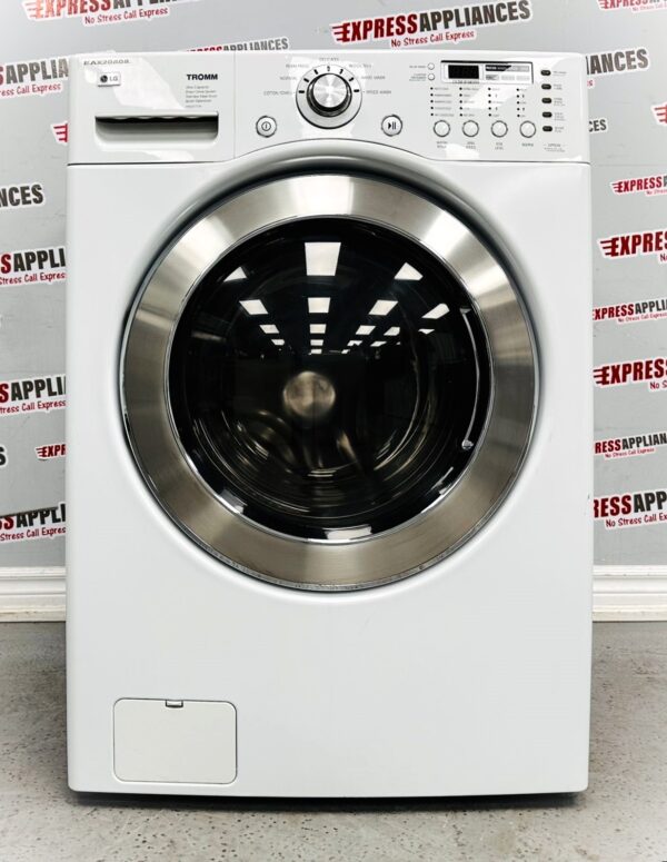 Used 27” LG Front Load Washing Machine WM3500CW/02 For Sale