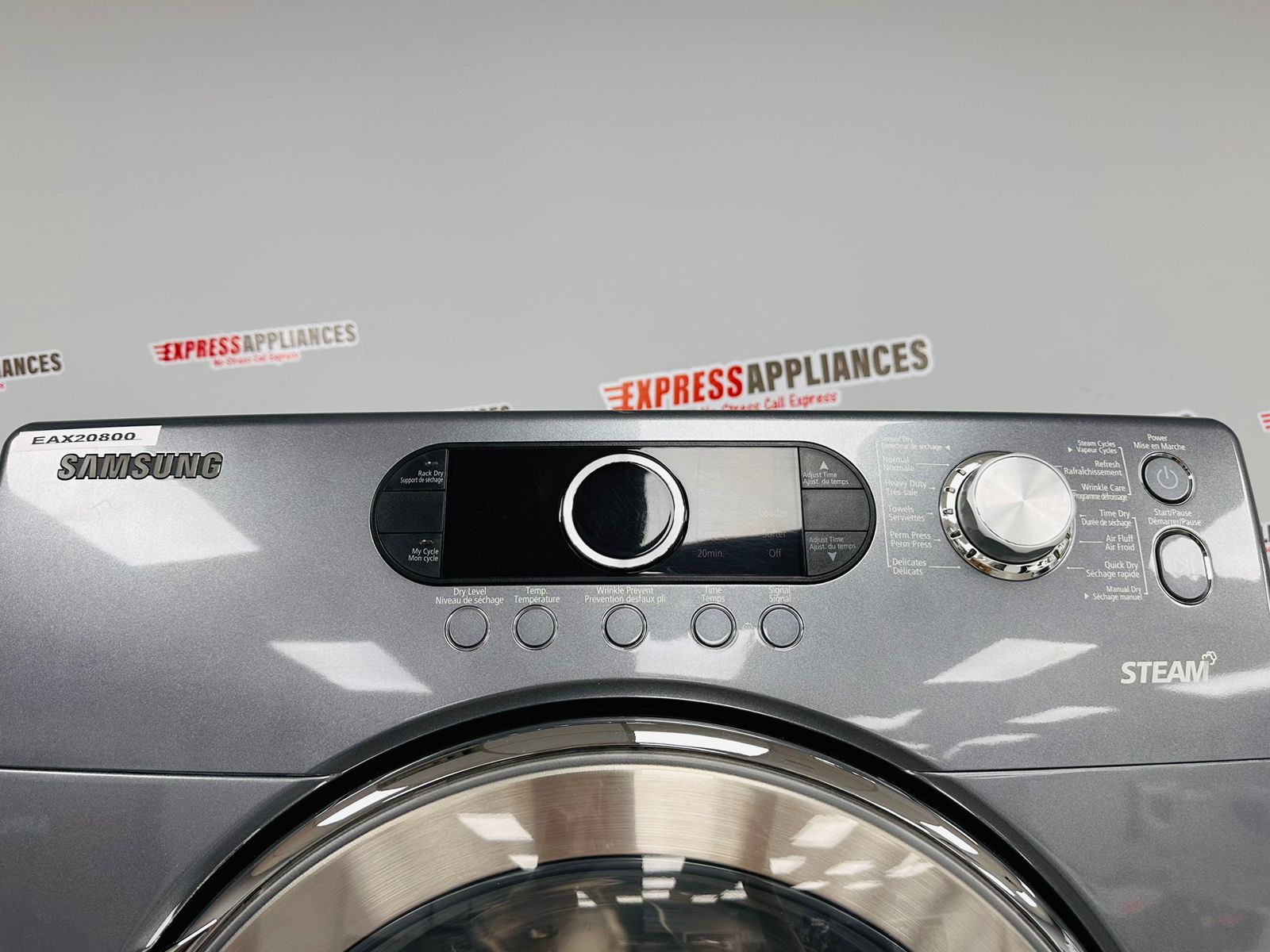 samsung washing machine silver care