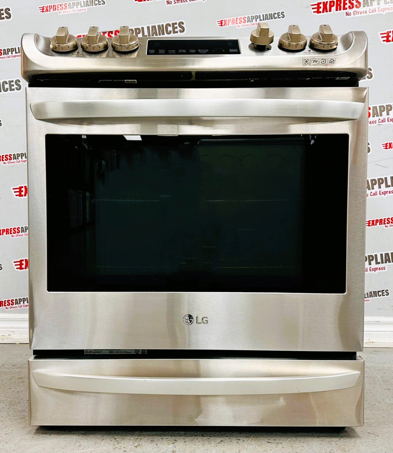 Used LG Electric Stove LSE5615ST For Sale ️ Express Appliances