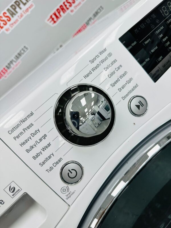 Used LG 24” Front Load Washing Machine WM1388HW For Sale