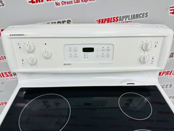 Used 30” Kenmore Glass-Top Stove C970-646121 For Sale