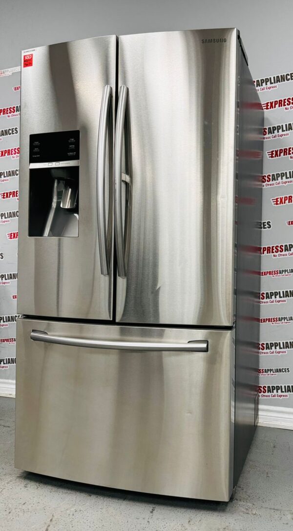 Used Samsung French Door 36” Refrigerator RF28HDEDBSR For Sale