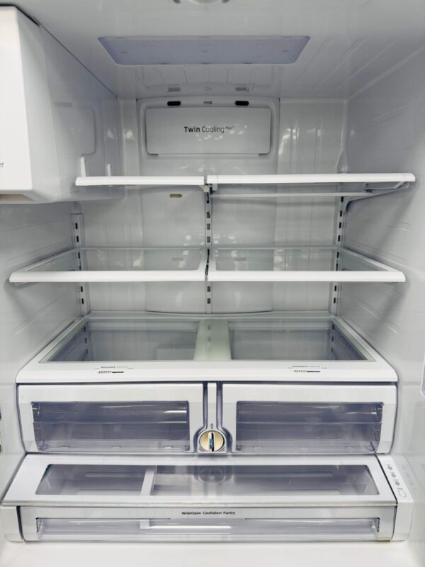 Used Samsung French Door 36” Refrigerator RF28HDEDBSR For Sale