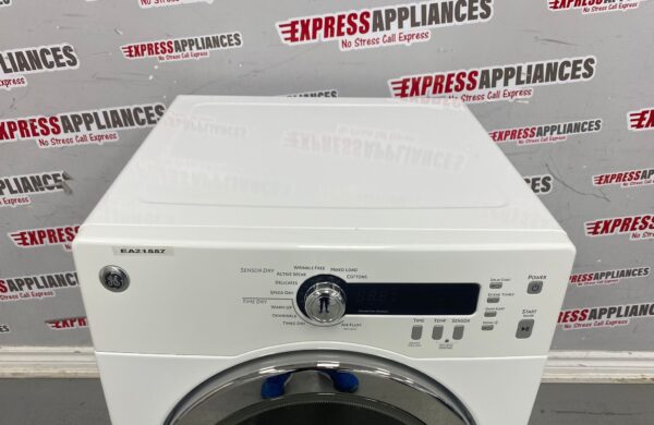Used GE 24” Stackable Apartment Electric Dryer PCVH480EK0WW For Sale