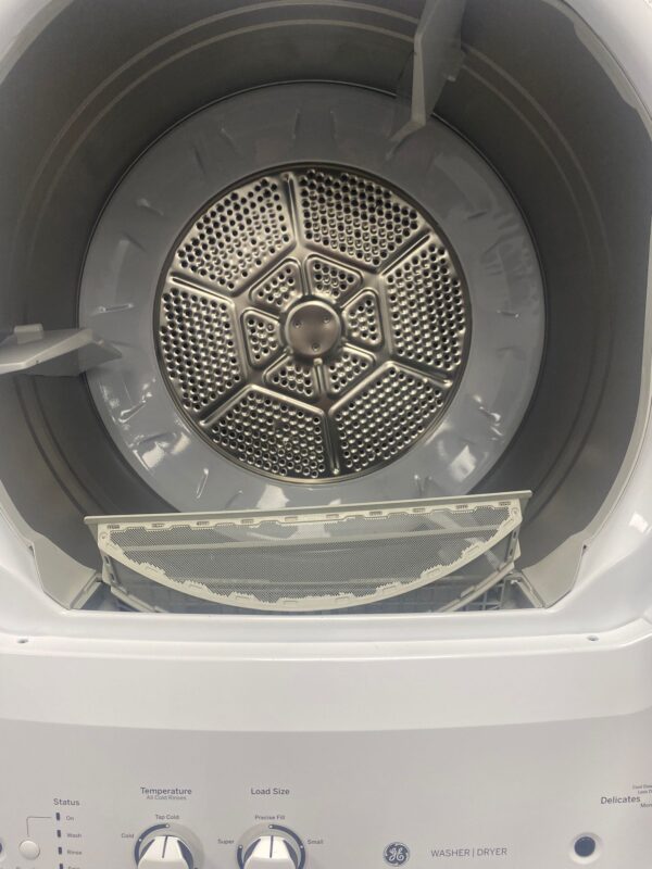 Used GE Laundry Center 27” Washer/Dryer GUD27ESMM1WW For Sale