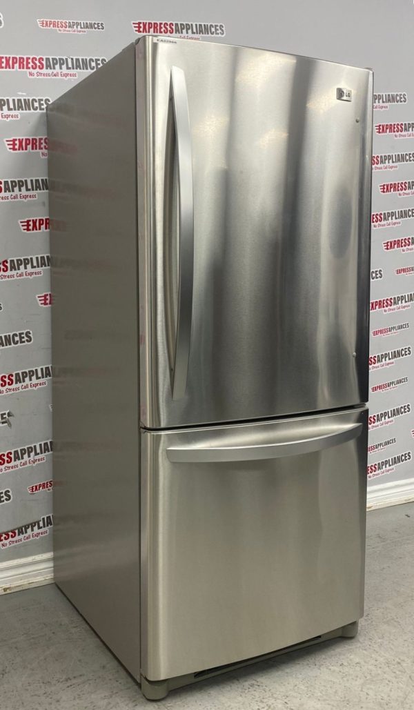 Used LG 30” Bottom Freezer Refrigerator LDN20718ST/02 For Sale