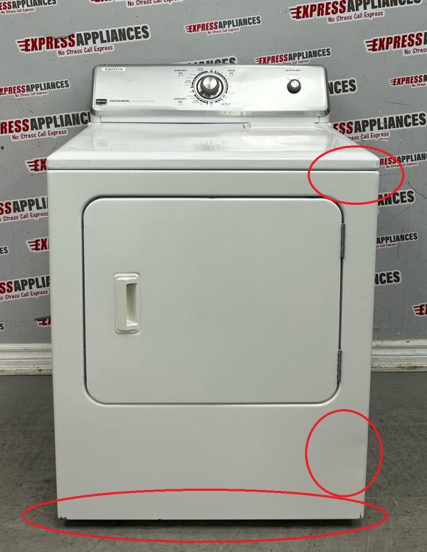 Used Maytag 29” Electric Dryer YMEDC200XW3 For Sale