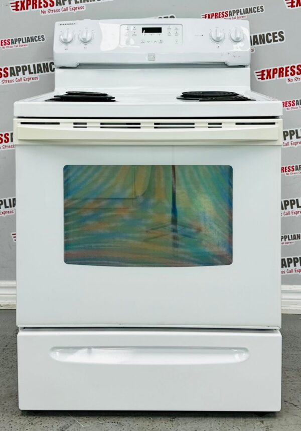 Used Kenmore 30” White Coil Range 970C503520 For Sale