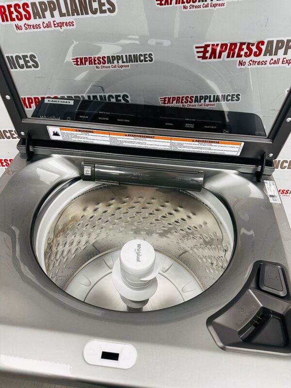 Open Box Whirlpool Top Load 27” Washing Machine WTW5105HC3 For Sale