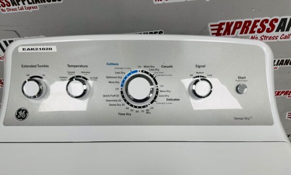 Open Box GE 27” Electric Dryer GTD45EBMK0WS For Sale