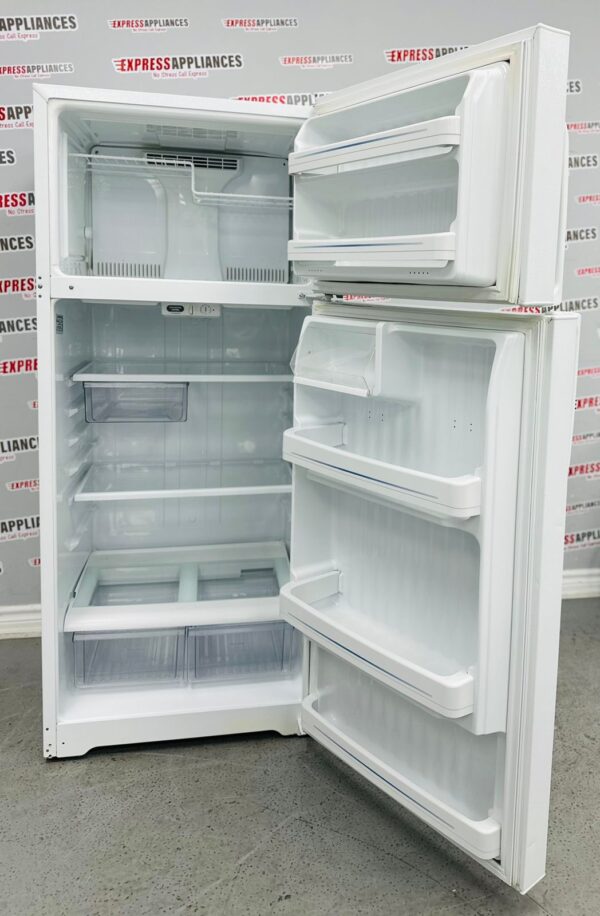 Used GE 28” Top Freezer Refrigerator GTS18RBSARWW For Sale