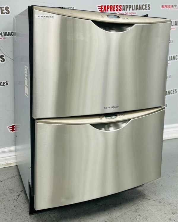 Used Fisher&Paykel 24” Built-in Double Dishwasher DD603 For Sale