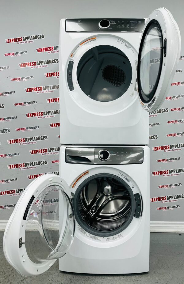 Used Electrolux 27" Washer and Dryer Set EFLW417SIW0 EFMC417SIW0 For Sale