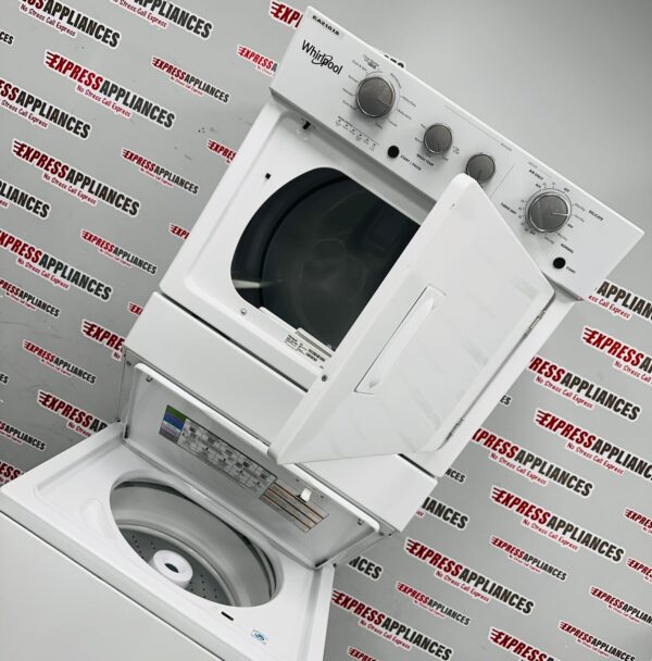 Used Whirlpool Laundry Center Washer and Dryer YWET4027HW0 For Sale