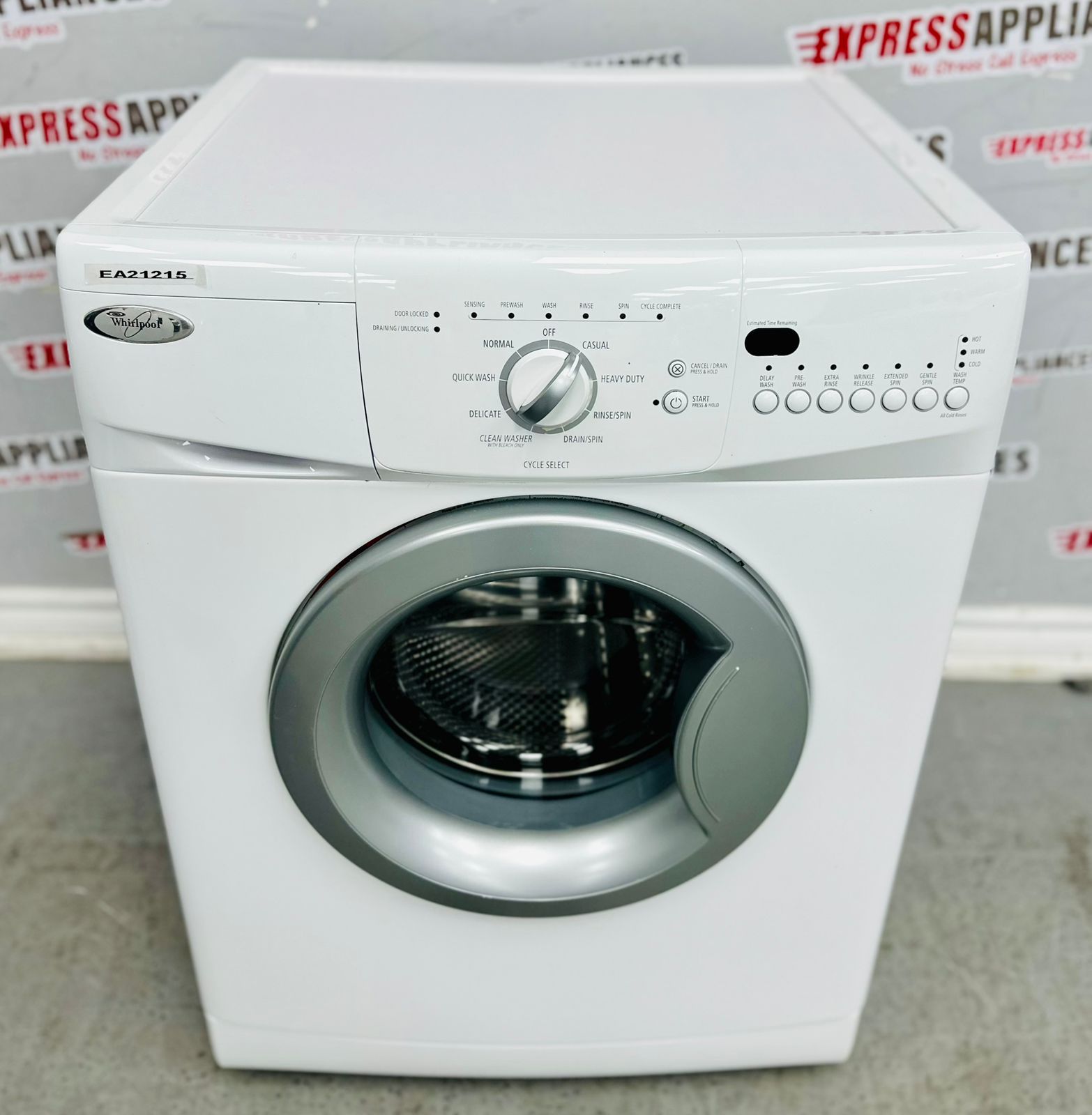 Used Used Whirlpool 24" Washer WFC7500VW1 For Sale ️ Express Appliances