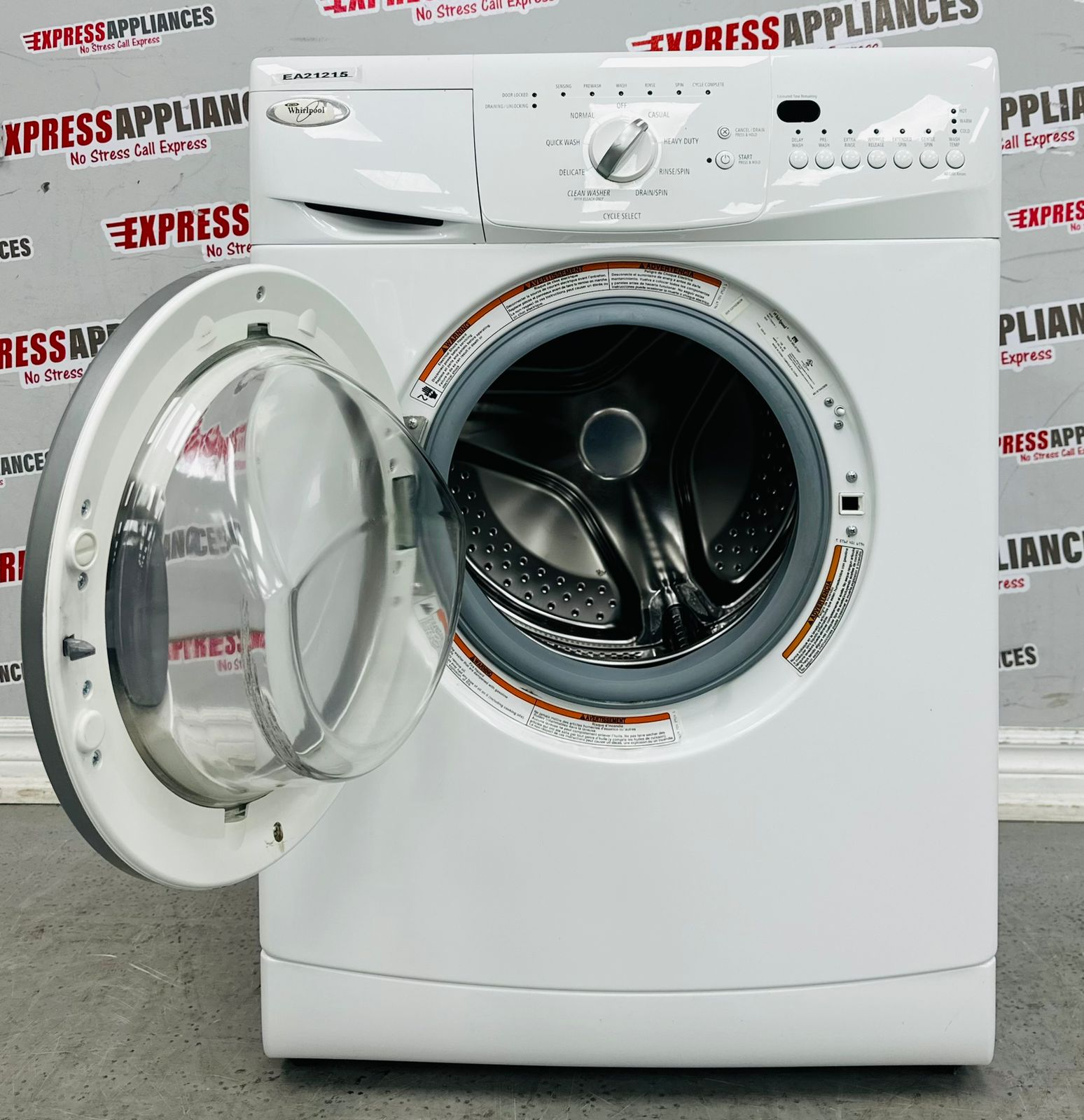 whirlpool 5.5 kg front loader