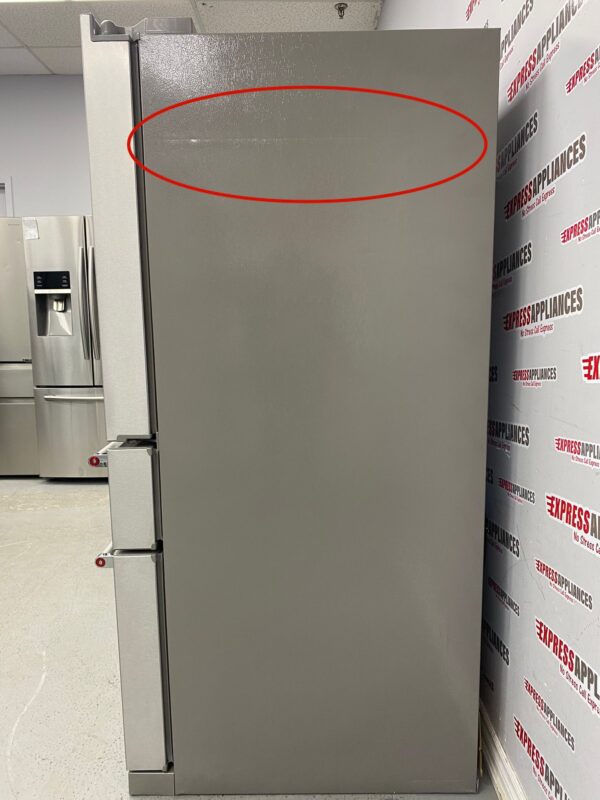 Used KitchenAid French Door 36” Refrigerator KRMF706ESS For Sale