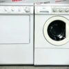 Used Kenmore 27 Stackable Washer and Frigidaire Dryer Set 970C4107200 FSEC748GFS0