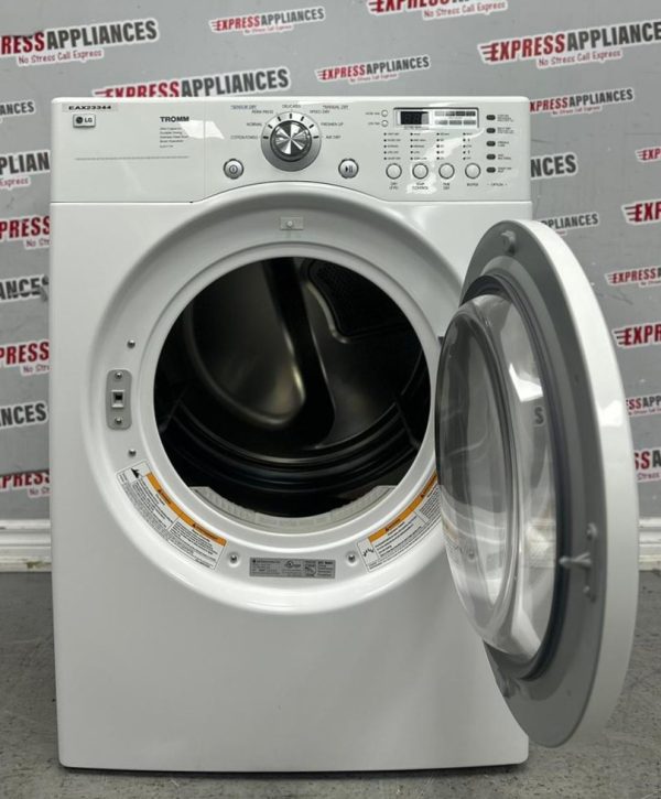 Used LG 27” Electric Stackable Dryer DLE3777W For Sale