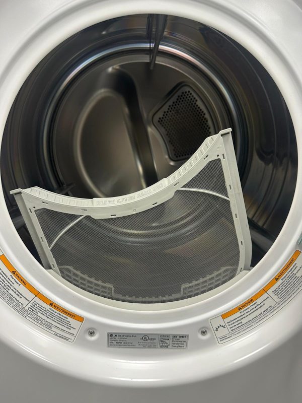 Used LG 27” Electric Stackable Dryer DLE3777W For Sale