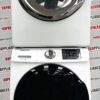 Used Samsung 27 Stackable Washer and Dryer Set WF45K6200AWA2 DV42H5200EWAC